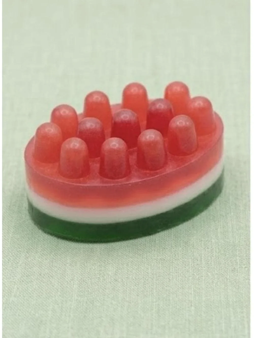 Watermelon Soap, Watermelon Tourmaline Soap, Watermelon